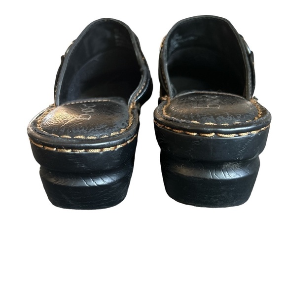 BOC Black‎ Tooled Clogs Size 8M - Picture 6 of 9